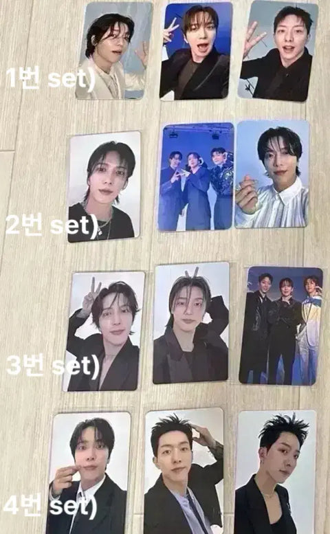 CNBLUE Jung Yong Hwa Kang Min Hyuk Lee Jung Shin photocard