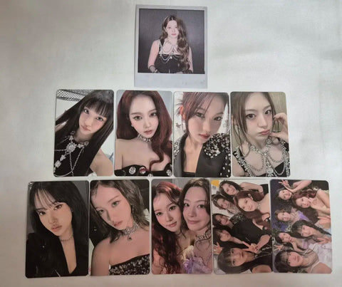 STAYC concert fan club booth photocard set