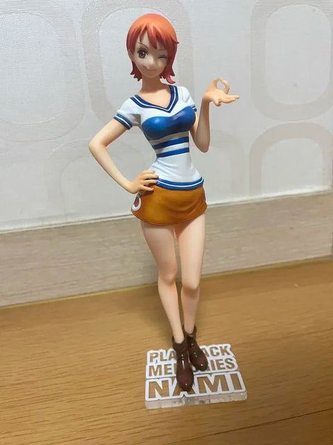 URGENT SALE) One Piece Playback POP Nami Figure + Acrylic Stand
