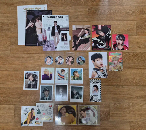 Renjun official goods bundle transfer 1-2 / NCT opened album polaroid inclusions