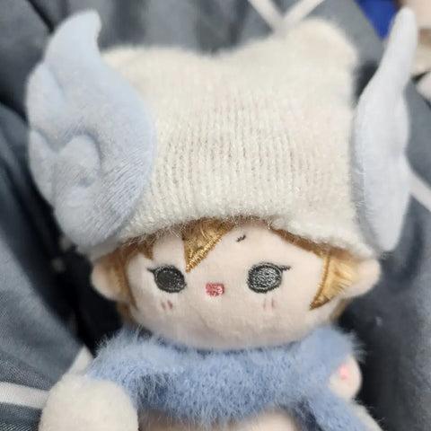 Y2K 10cm doll clothes angel hat scarf no attribute prop