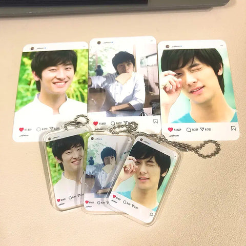 Joo Ji-hoon photocard keyring for sale