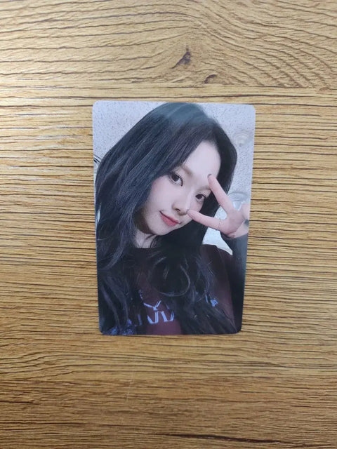 aespa Karina drama IZY unreleased photocard transfer