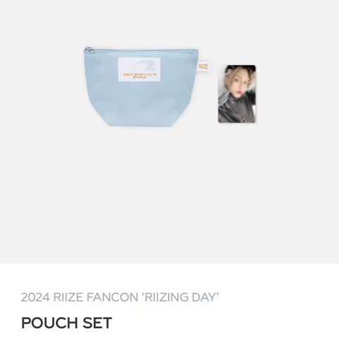 Won Bin Pouch Photocard Set RIIZE Fan-Con RISING DAY MD