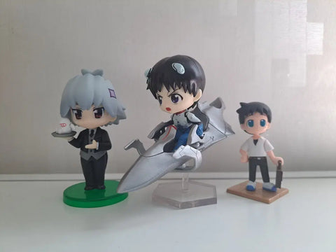 Including shipping) Evangelion Kaworu & Shinji Figure Bundle