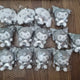 Authentic Sanrio Silver Doll Keyring Silver Kuromi Silver Cinnamoroll Bag Charm