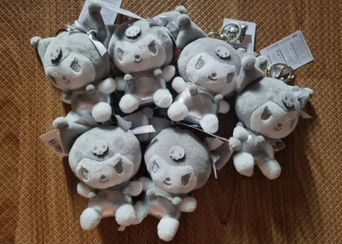 Authentic Sanrio Silver Doll Keyring Silver Kuromi Silver Cinnamoroll Bag Charm