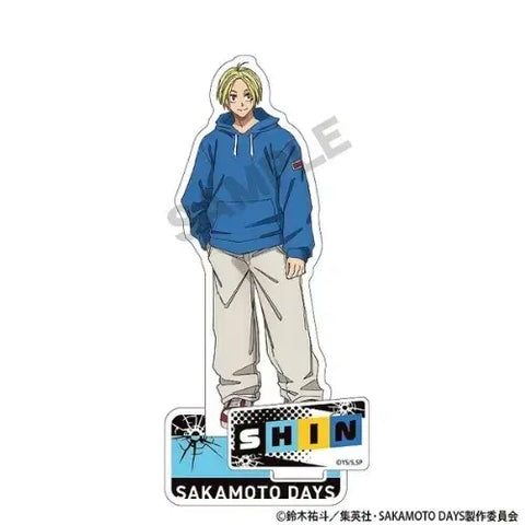Urgent sale) Sakamoto Days Shin acrylic stands 3-piece group order transfer