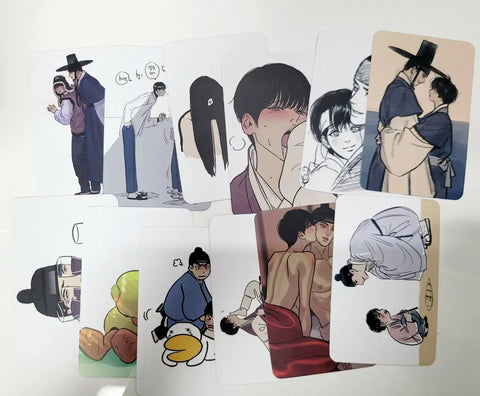 Yaoi Night Walk/Painter of the Night Toonique Visit Photo Card 12 Types