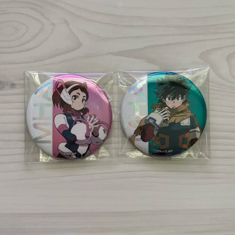 URGENT SALE) My Hero Academia Uraraka Midoriya Aurora Can Badge