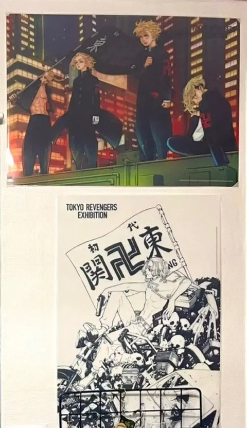 Urgent sale) Tokyo Revengers unopened original art exhibition clear poster