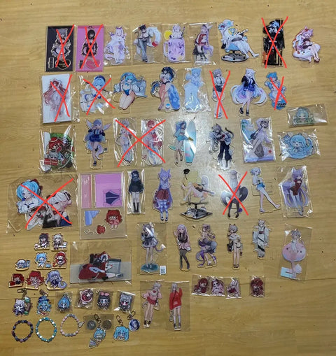 Stellive and Hololive Goods for Sale
