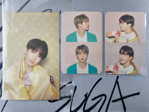 BTS photocard, Jin photocard, J-Hope photocard, Persona photocard exchange/sale