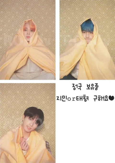 BTS photocard, Jin photocard, J-Hope photocard, Persona photocard exchange/sale
