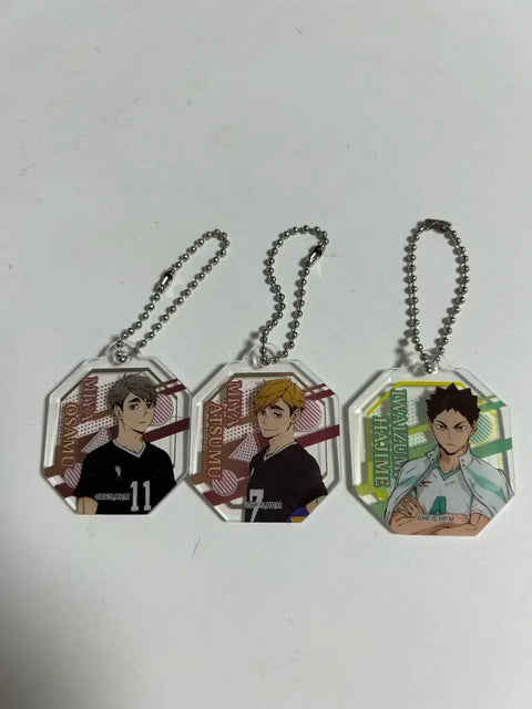 Haikyuu!! Keychain Osamu Atsumu Iwaizumi Bulk
