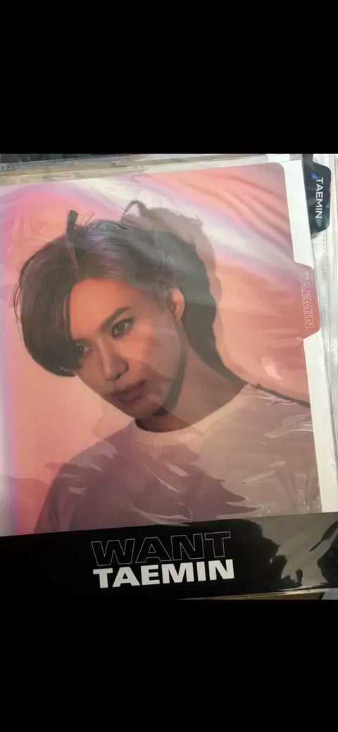SHINee Taemin WANT Don't Call Me Atlantis Binder Index