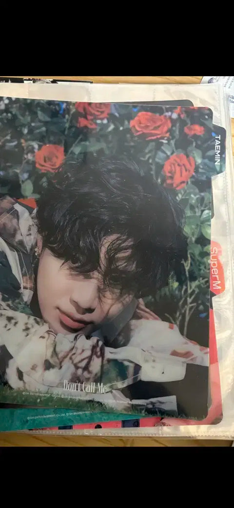 SHINee Taemin WANT Don't Call Me Atlantis Binder Index