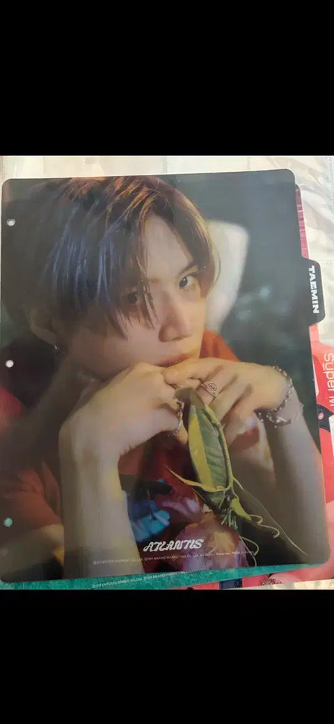 SHINee Taemin WANT Don't Call Me Atlantis Binder Index