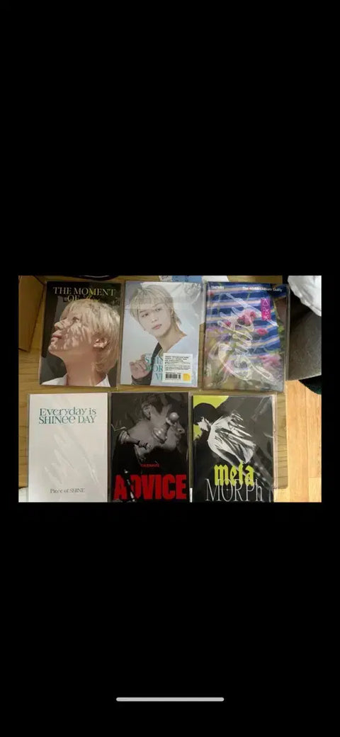 SHINee Taemin Cheese Taem Keyring Fan Meeting Pop-up Advice Metamorph Guilty Postcard Book