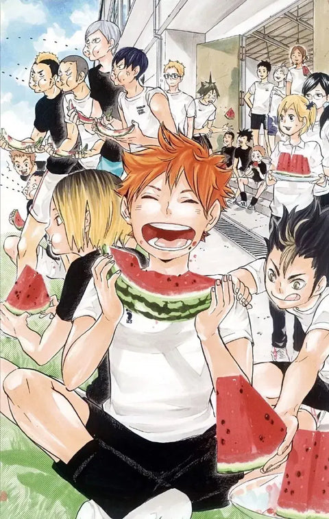 Jujutsu Kaisen, Demon Slayer, Haikyuu!! random box