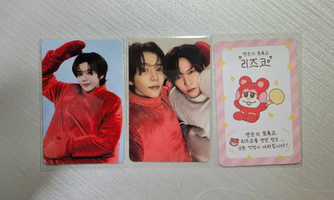 RIIZE Seongsu Pop-up LIIZ PARK Shotaro Lucky Card Photocard Set for Sale