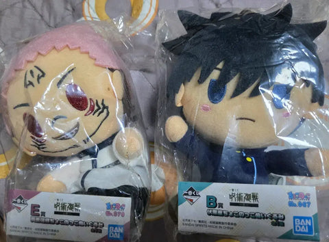 Jujutsu Kaisen Sukuna Megumi Gojo Kuji Plush