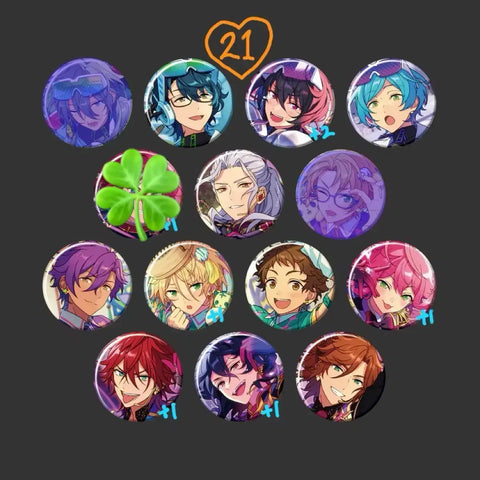 Ensemble Stars April Ibaco Collection 21 Boxes Group Order Ritsu Izumi Aira Tori Rinne Rei Kanata Mitsuru