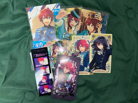 Ensemble Stars Tsukasa Pasha Pashatts Postcard Four-Cut Arcana Bromide Transfer