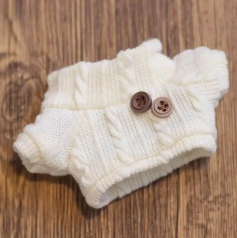 10cm doll clothes knit turtleneck