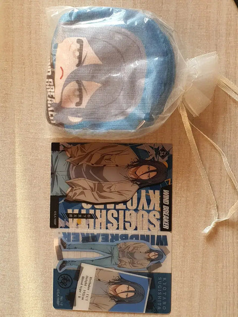 Batch) Win Brave Windbreaker Sugishita Wallet Card