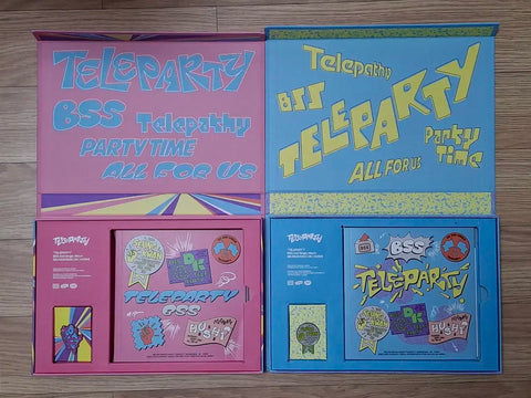 BSS Telepathy Jeans Unboxing Album Seventeen