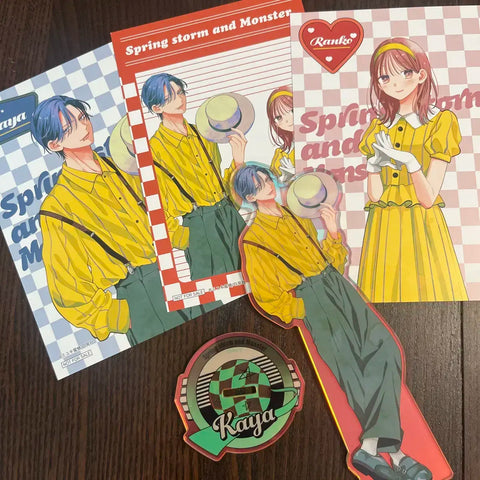 Spring Storm and Monster Acrylic + Animate Bonus Postcard