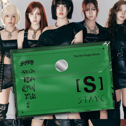 STAYC BEBE unsealed album transfer, full package + 2 photobook set, photocard PC