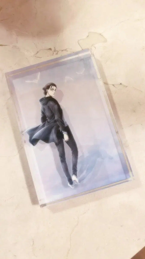 !Attack on Titan Limited Edition! MAPPA 10th Anniversary Eren Acrylic Block