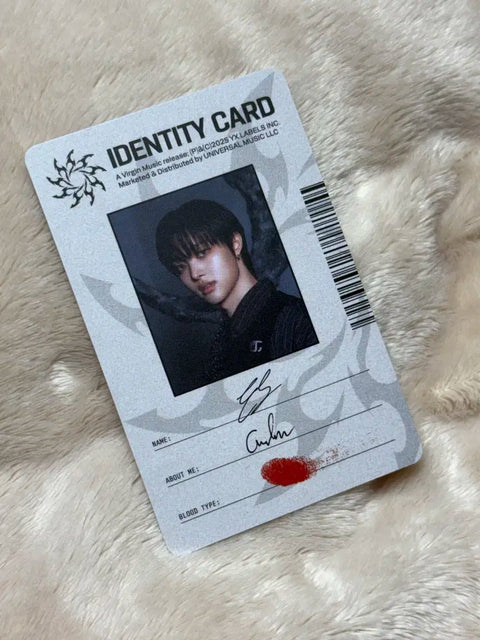 &TEAM Coffin Ble Blind Standard Edition Album Photocard Identity Card Eui Ju