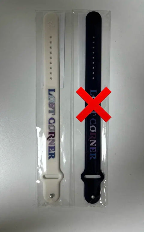 Yonezu Kenshi Rubber Band Bracelet White