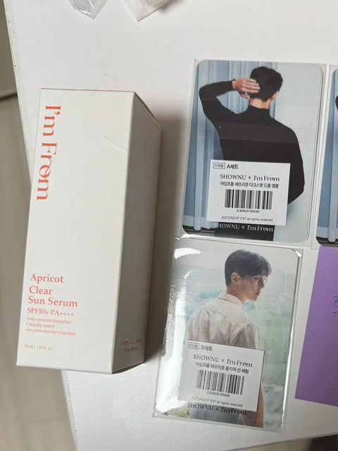 Shownu I'm From Apricot Photocard A set B set ₩10,000 each