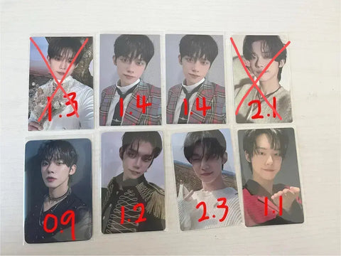 TXT Yeonjun photocard Moa Zone Sweet Withmuu Japan Soobin Beomgyu Taehyun Hueningkai