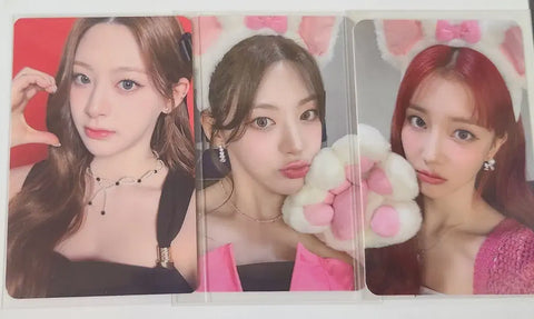 Trading STAYC Yoon Jaei photocard.