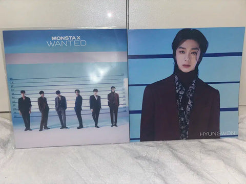 MONSTA X Wanted LP Size Hyungwon