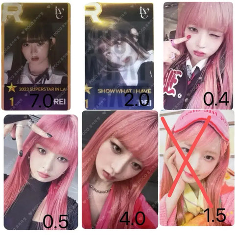 Buying Ive Rei photocard for the price listed.