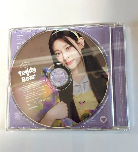 STAYC Seeun Japan Teddy Bear Poppy Unsealed Album Photocard Sale
