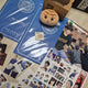 Selling unofficial Real Potato (product name) + official merchandise.
