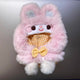 10cm rabbit doll cape doll clothes for sale