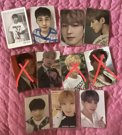 Wonwoo photocard urgent sale Sign HMV