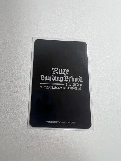 Rise 2025 Season's Greetings Treasure Card Wonbin Photocard Transfer