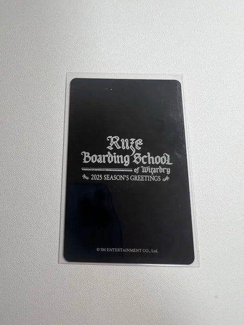 Rise 2025 Season's Greetings Trading Card Wonbin Photocard Transfer