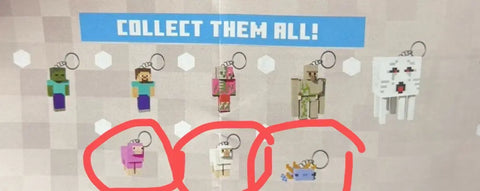 Buying Mark keyring.