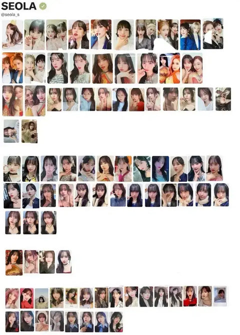 WJSN Seola photocard transfer