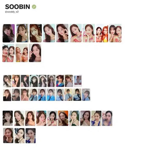 WJSN Soobin photocard transfer